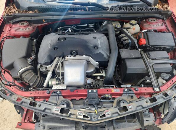 1G1ZH5SX4GF218918 2016 CHEVROLET MALIBU Red Widok wnętrza z tyłu
