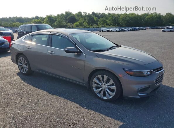 1G1ZH5SX5HF284251 2017 CHEVROLET MALIBU Gray Przód prawy