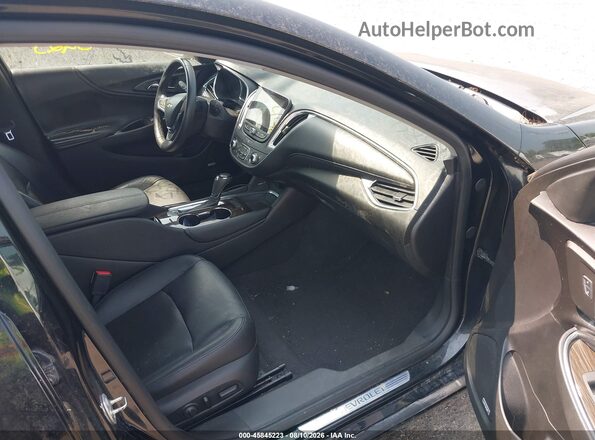 1G1ZH5SX6GF333441 2016 CHEVROLET MALIBU Black Front interior view