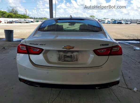 1G1ZH5SX7HF271016 2017 CHEVROLET MALIBU Белый Вид сзади