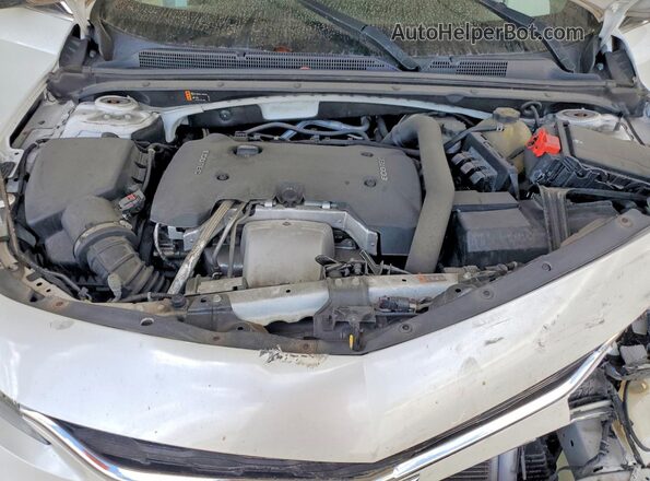 1G1ZH5SX7HF271016 2017 CHEVROLET MALIBU Белый Вид задней части салона
