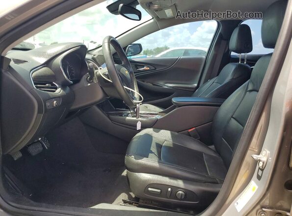 1G1ZH5SX9HF185934 2017 CHEVROLET MALIBU Gray Սալոնի դիմացի տեսք