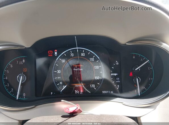 1G4G45G31GF286718 2016 BUICK LACROSSE White უკანა სავარძლების ხედი