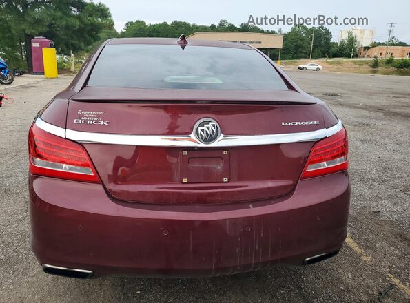 1G4G45G32GF177958 2016 BUICK LACROSSE Burgundy Հետևի տեսք