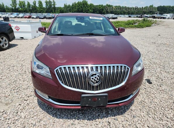 1G4G45G37GF216589 2016 BUICK LACROSSE Burgundy Front view