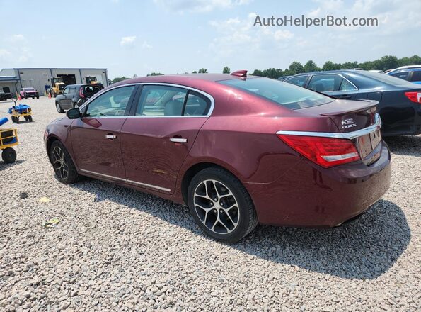 1G4G45G37GF216589 2016 BUICK LACROSSE Burgundy Rear left