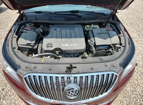 1G4G45G37GF216589 2016 BUICK LACROSSE Burgundy Rear interior view