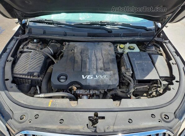 1G4GA5G37GF254641 2016 BUICK LACROSSE Черный Вид задней части салона