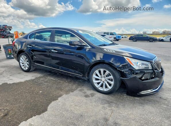 1G4GA5G37GF254641 2016 BUICK LACROSSE Черный Передняя правая четверть