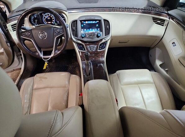 1G4GC5G38GF153652 2016 BUICK LACROSSE White წინა პანელის ხედი