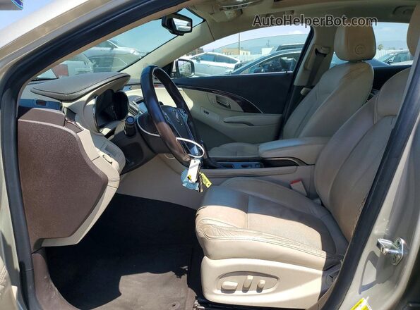 1G4GD5G30GF177263 2016 BUICK LACROSSE Gray Front interior view