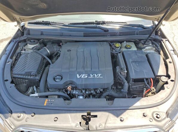 1G4GD5G30GF177263 2016 BUICK LACROSSE Gray Rear interior view