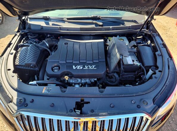 1G4GD5G32GF171254 2016 BUICK LACROSSE Черный Вид задней части салона