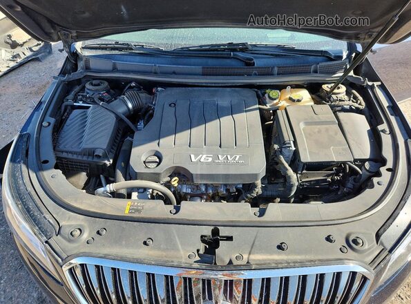 1G4GF5G3XGF141817 2016 BUICK LACROSSE Blue უკანა სალონის ხედი