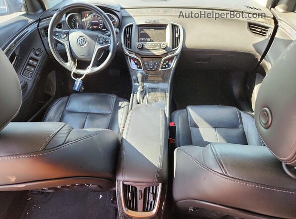 1G4GF5G3XGF141817 2016 BUICK LACROSSE Blue წინა პანელის ხედი