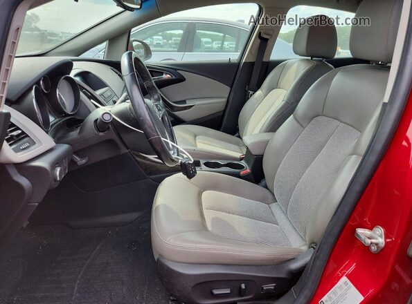 1G4PP5SK3G4132495 2016 BUICK VERANO Red Սալոնի դիմացի տեսք