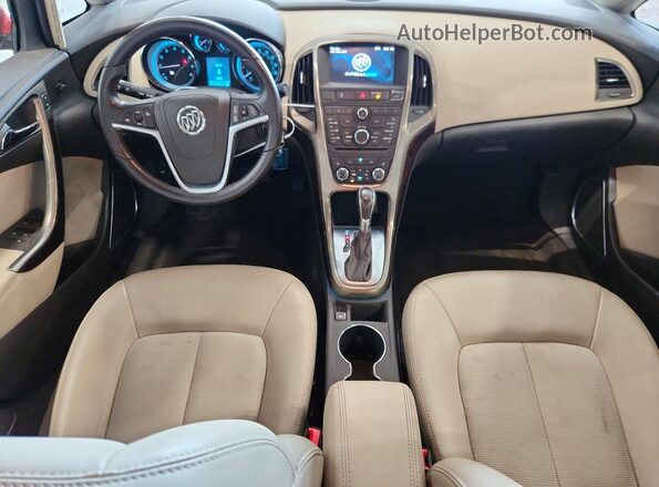 1G4PR5SK0G4104423 2016 BUICK VERANO Red Առջևի վահանակի տեսք