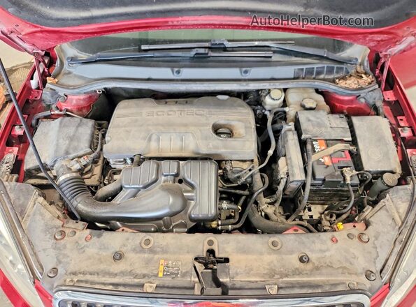 1G4PR5SK0G4104423 2016 BUICK VERANO Red Սալոնի հետևի տեսք