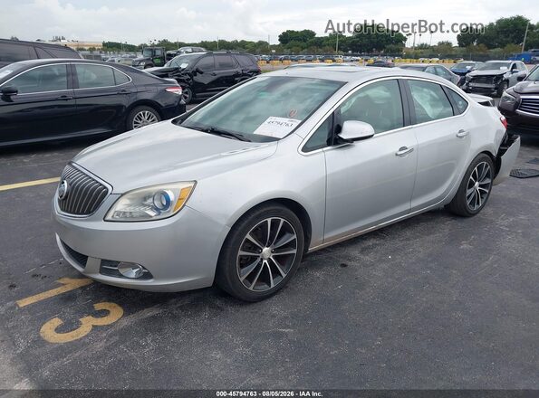1G4PR5SK0H4108683 2017 BUICK VERANO Silver Front left