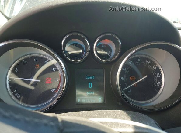 1G4PR5SK3H4102327 2017 BUICK VERANO Charcoal Widok zestawu wskaźników
