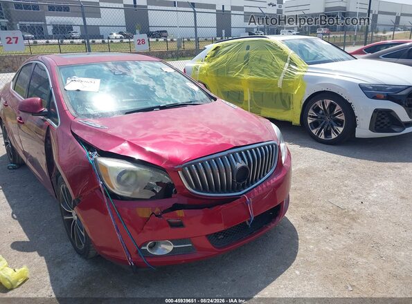 1G4PR5SK8H4100797 2017 BUICK VERANO Красный Вид спереди