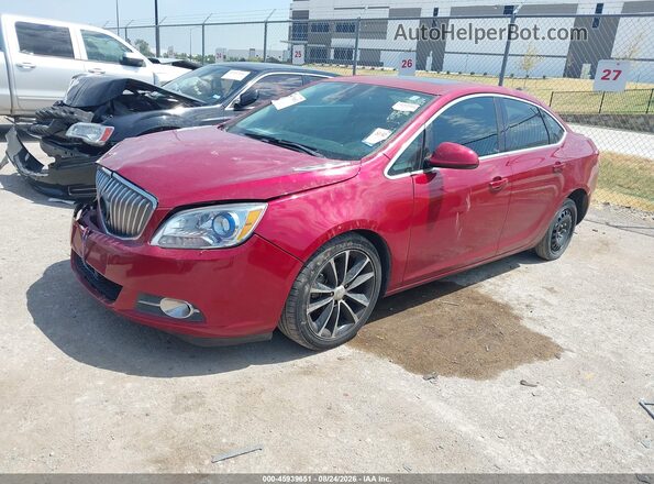 1G4PR5SK8H4100797 2017 BUICK VERANO Красный Передняя левая четверть