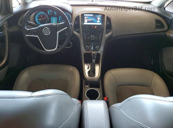1G4PR5SK8H4122007 2017 BUICK VERANO White Вид панелі приладів