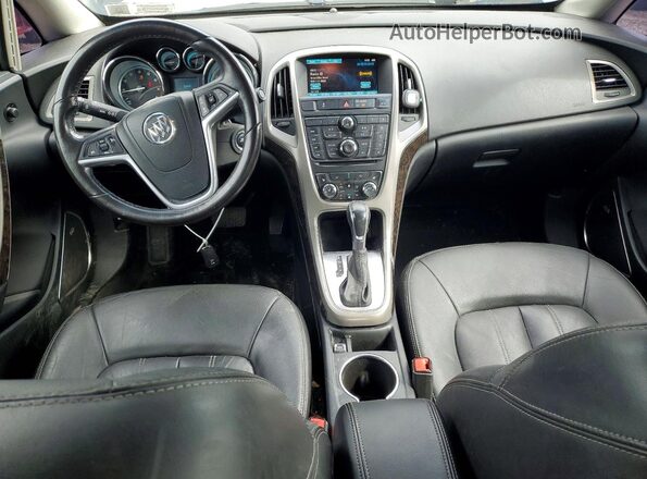 1G4PS5SK0G4179739 2016 BUICK VERANO Черный Вид панели приборов
