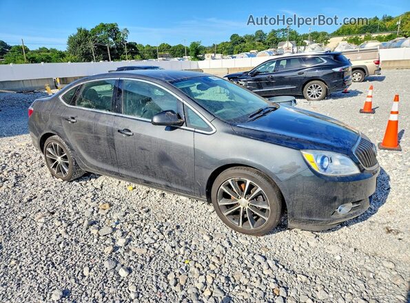 1G4PW5SK3G4183918 2016 BUICK VERANO Gray Вид салону спереду