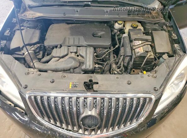 1G4PW5SK5G4167882 2016 BUICK VERANO Черный Вид задней части салона