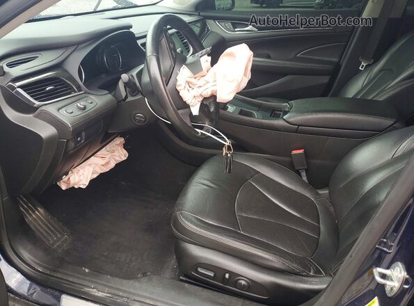 1G4ZP5SS3HU138159 2017 BUICK LACROSSE Синий Вид салона спереди