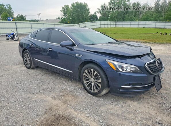 1G4ZP5SS3HU138159 2017 BUICK LACROSSE Синий Передняя правая четверть
