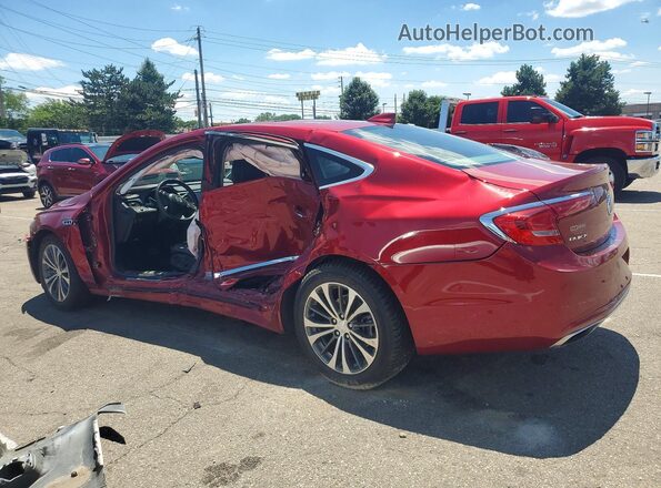 1G4ZP5SS4JU148429 2018 BUICK LACROSSE Red უკანა მარცხენა