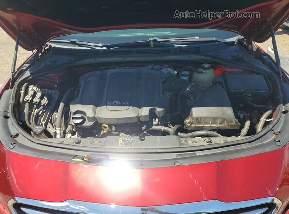 1G4ZP5SS4JU148429 2018 BUICK LACROSSE Red უკანა სალონის ხედი