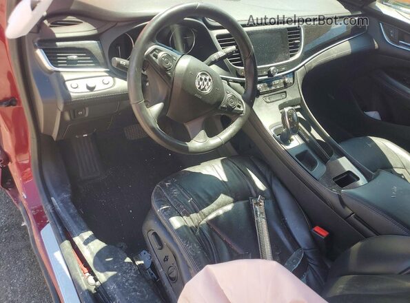 1G4ZP5SS4JU148429 2018 BUICK LACROSSE Red წინა პანელის ხედი