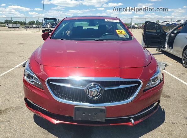 1G4ZP5SS4JU148429 2018 BUICK LACROSSE Red წინა ხედი