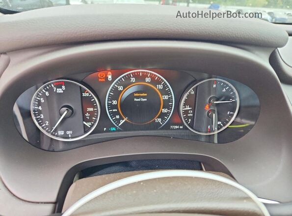 1G4ZP5SS6KU129009 2019 BUICK LACROSSE White Widok zestawu wskaźników