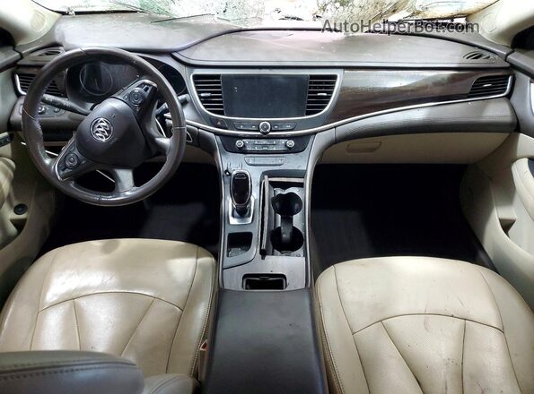 1G4ZP5SS7HU152372 2017 BUICK LACROSSE Gray წინა პანელის ხედი