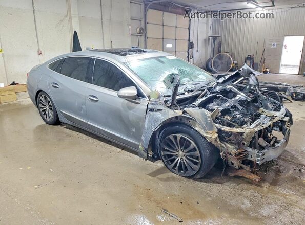 1G4ZP5SS7HU152372 2017 BUICK LACROSSE Gray წინა მარჯვენა