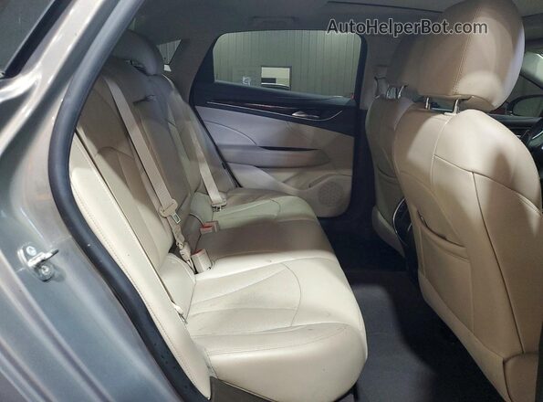 1G4ZP5SS7HU152372 2017 BUICK LACROSSE Gray უკანა სავარძლების ხედი