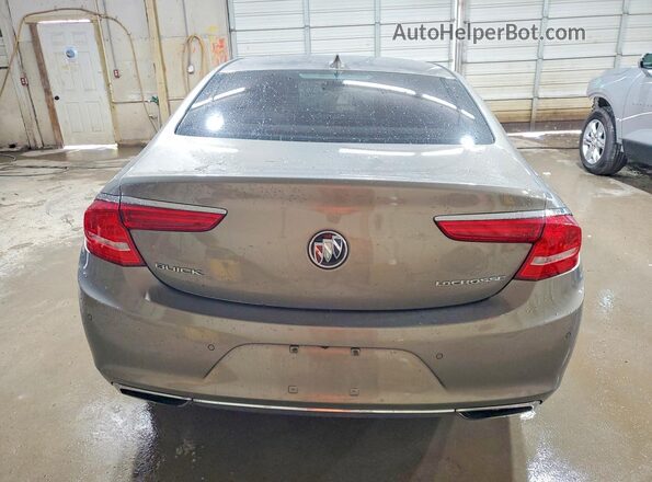 1G4ZP5SS7HU152372 2017 BUICK LACROSSE Gray უკანა ხედი