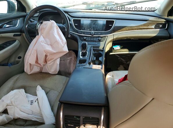 1G4ZP5SS7HU172038 2017 BUICK LACROSSE Gray წინა პანელის ხედი