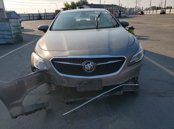 1G4ZP5SS7HU172038 2017 BUICK LACROSSE Gray წინა ხედი