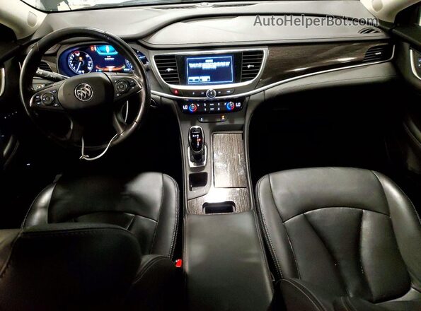 1G4ZP5SS7HU182231 2017 BUICK LACROSSE Черный Вид панели приборов