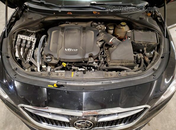 1G4ZP5SS7HU182231 2017 BUICK LACROSSE Черный Вид задней части салона