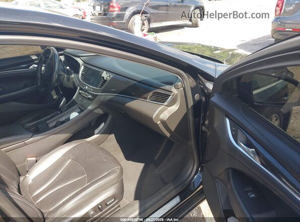 1G4ZP5SS7HU210447 2017 BUICK LACROSSE Черный Вид салона спереди
