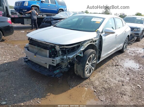 1G4ZP5SS8HU195165 2017 BUICK LACROSSE Silver Front left