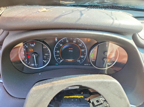1G4ZP5SZ3JU117783 2018 BUICK LACROSSE Красный Вид щитка приборов