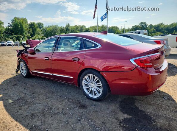 1G4ZP5SZ3JU117783 2018 BUICK LACROSSE Красный Задняя левая четверть