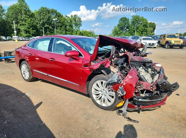 1G4ZP5SZ3JU117783 2018 BUICK LACROSSE Красный Передняя правая четверть